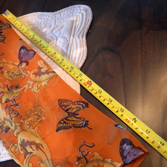 🦋dianaira Stunning Silk, Chiffon Butterfly Open Lined Lightweight over jacket - Picture 11 of 11